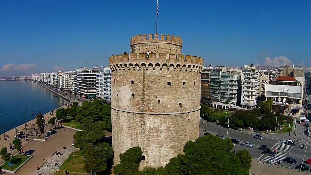 Lovely Apartment In The Heart Of Thessaloniki Center Exterior foto